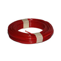 Kupfer-Schaltdraht 0,5mm2 / rot / 100m-Bund