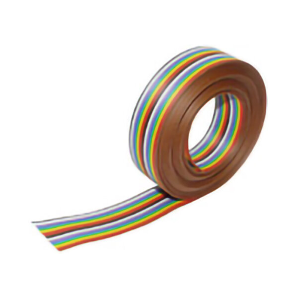 Flachbandkabel / AWG26 / färbig / 10 polig / 1m