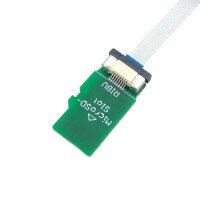Hinterseite des MicroSD Steckers von RIBU Elektronik