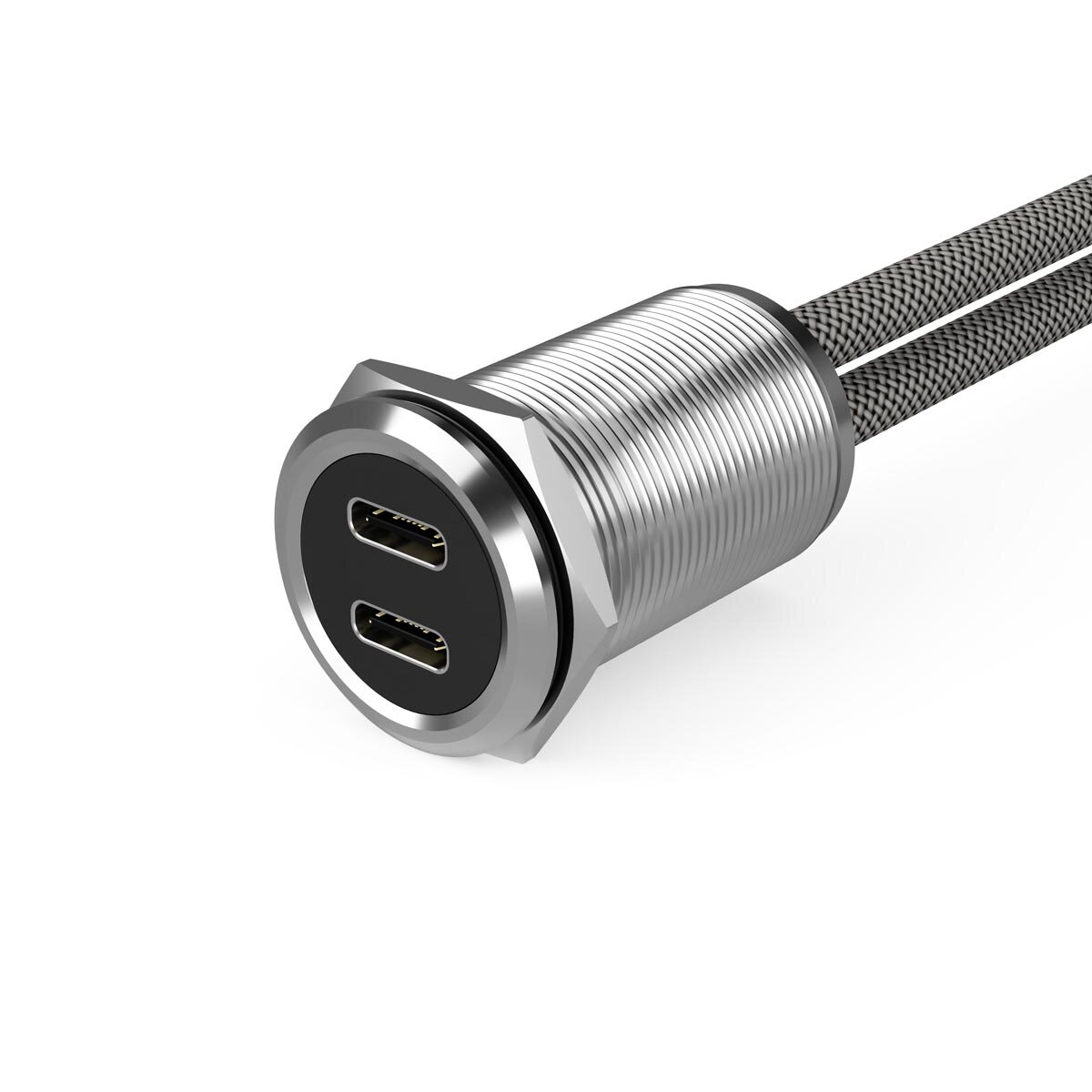 2 x USB4 Typ-C Einbaubuchse