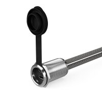 USB4 Typ-C Einbaubuchse mit IP65-Schutzkappe wasser- und staubdicht